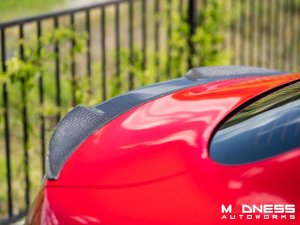 Alfa Romeo Giulia Trunk Spoiler - Carbon Fiber - QV Style 